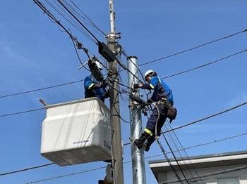 通信線路設備工事の画像２