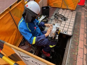 通信線路設備工事の画像３