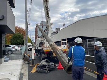 通信線路設備工事の画像４